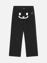 Jeans mit Smiley-Print – 1978